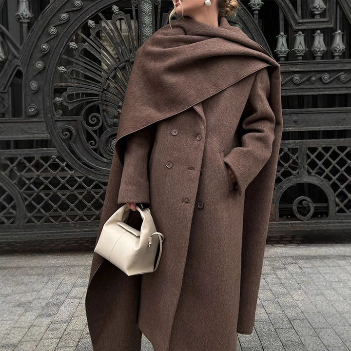 Damer elegant kappa med dubbelt foder design Mirla-Eva Jonsson