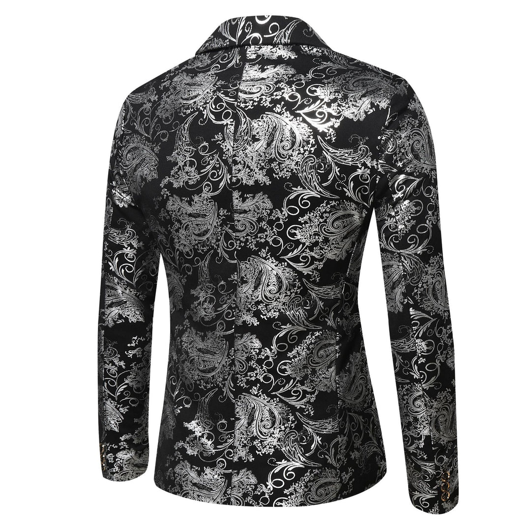 Damer elegant kavaj med blommig 3D-design Mirla-Eva Jonsson