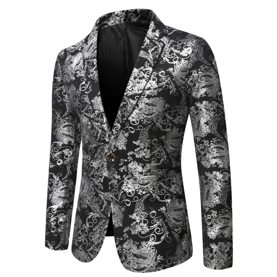 Damer elegant kavaj med blommig 3D-design Mirla-Eva Jonsson