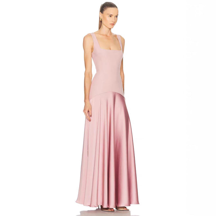 Damer elegant klänning med figurformande snitt och elegant dragkedja Mirla-Eva Jonsson