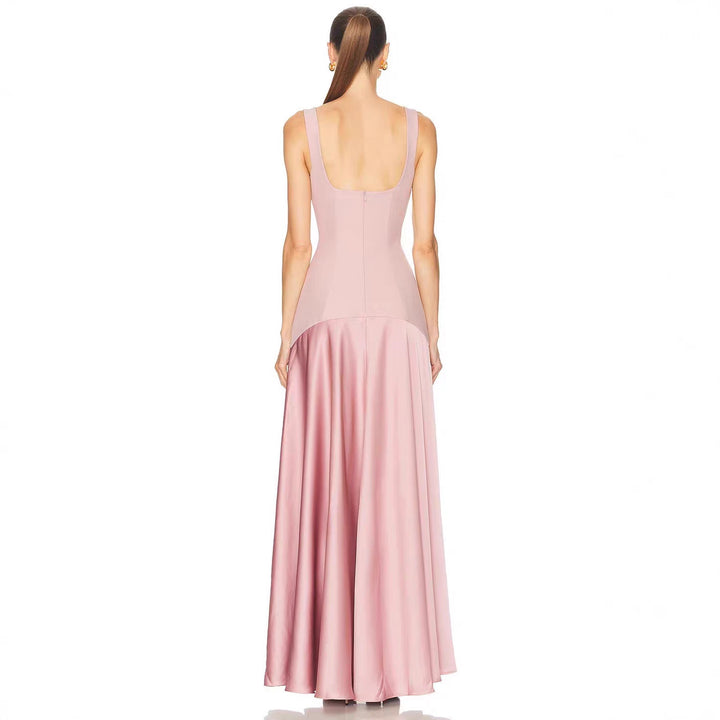 Damer elegant klänning med figurformande snitt och elegant dragkedja Mirla-Eva Jonsson
