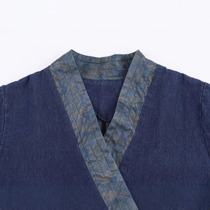 Damer elegant kombinerad jacka i asiatisk stil med kimono-detaljer Mirla-Eva Jonsson