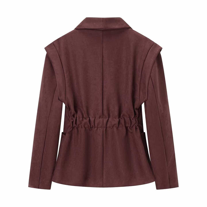 Damer elegant konstläderblazer Mirla-Eva Jonsson