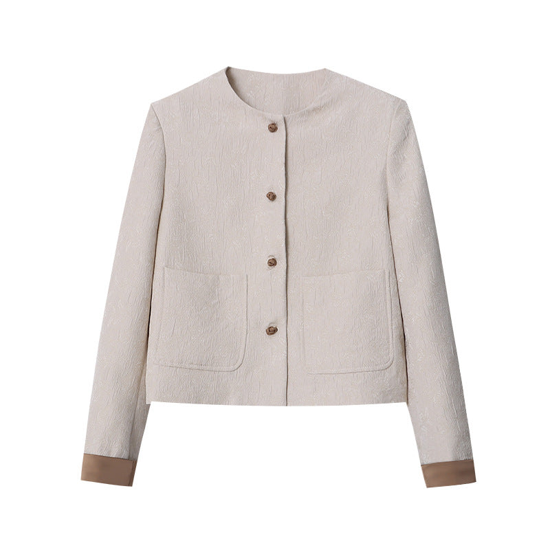 Damer elegant kortare blazer med dekorativa knappdetaljer Mirla-Eva Jonsson