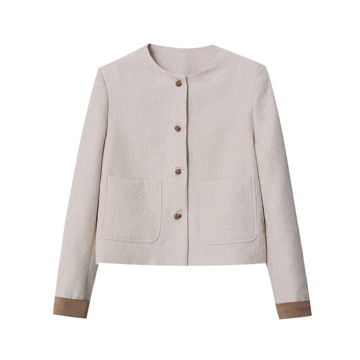 Damer elegant kortare blazer med dekorativa knappdetaljer Mirla-Eva Jonsson