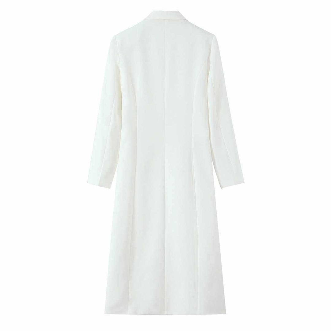 Damer elegant lång blazer Mirla-Eva Jonsson