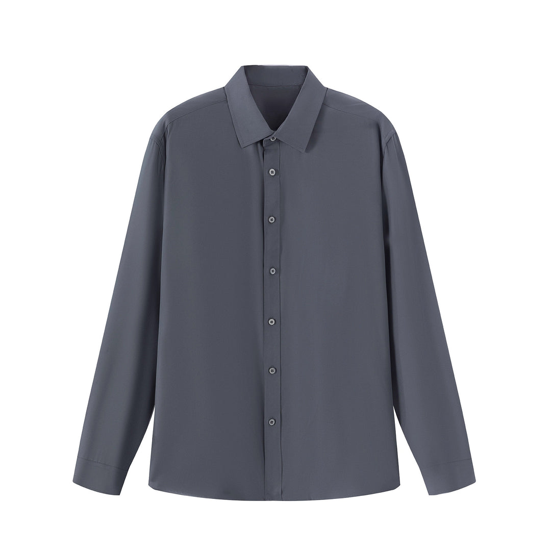Damer elegant långärmad shirt av högkvalitativt tyg med smal passform Eva Jonsson-Eva Jonsson