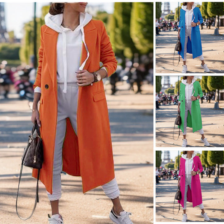 Damer elegant långblazer Mirla-Eva Jonsson