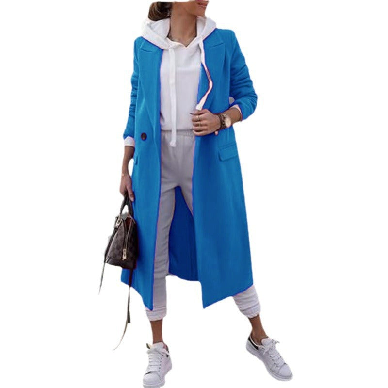 Damer elegant långblazer Mirla-Eva Jonsson
