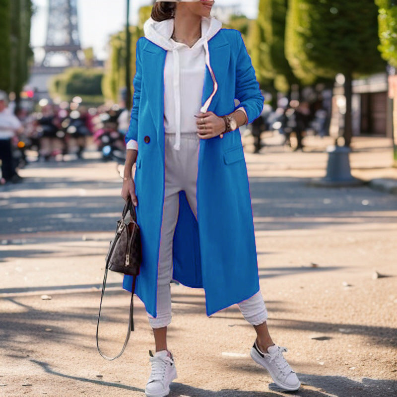 Damer elegant långblazer Mirla-Eva Jonsson