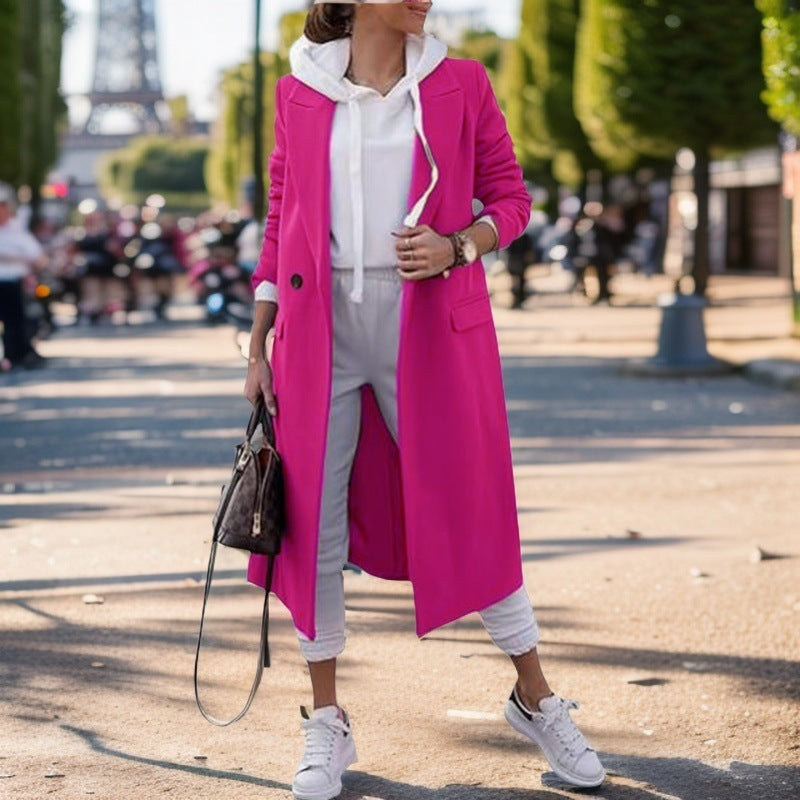 Damer elegant långblazer Mirla-Eva Jonsson