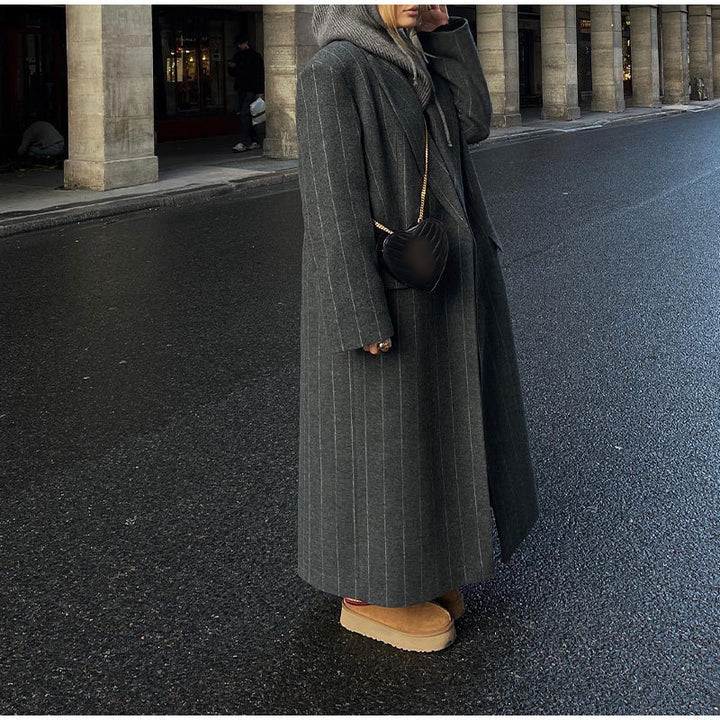 Damer elegant långskuren blazer Mirla-Eva Jonsson
