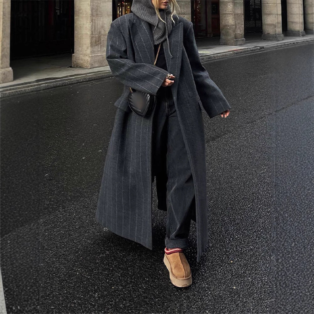 Damer elegant långskuren blazer Mirla-Eva Jonsson