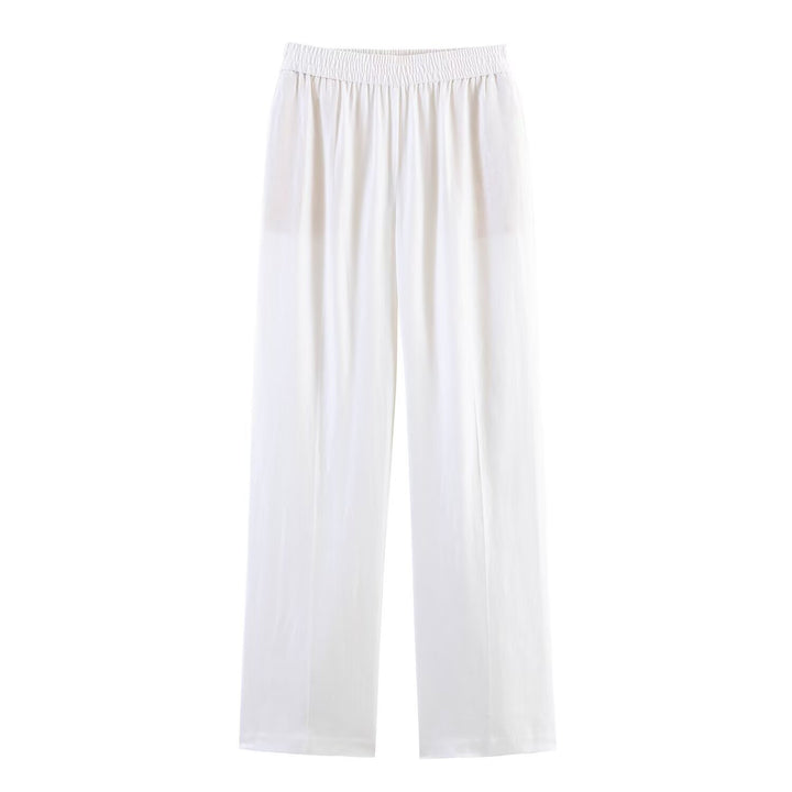 Damer elegant lös lockig Culotte med elastisk midja Mirla-Eva Jonsson