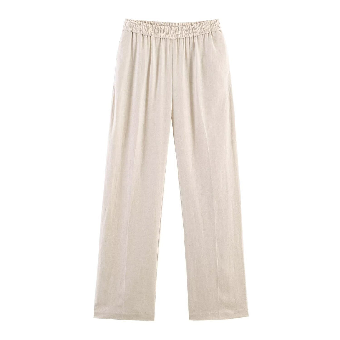 Damer elegant lös lockig Culotte med elastisk midja Mirla-Eva Jonsson