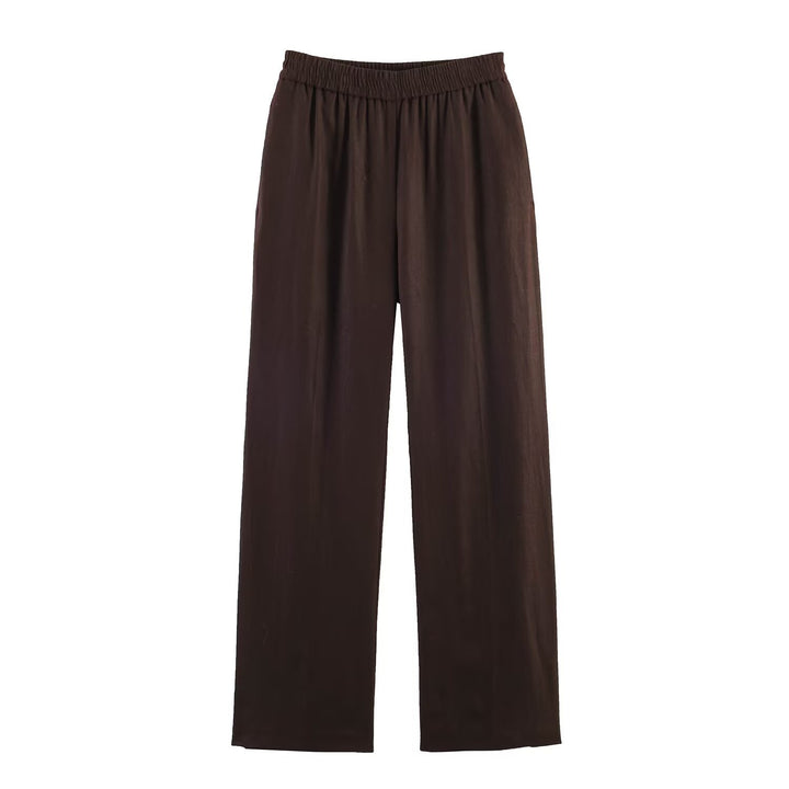 Damer elegant lös lockig Culotte med elastisk midja Mirla-Eva Jonsson