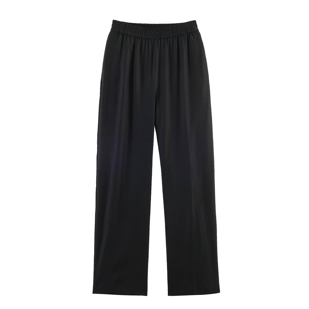 Damer elegant lös lockig Culotte med elastisk midja Mirla-Eva Jonsson
