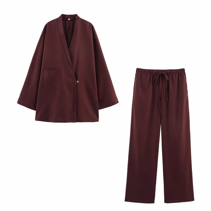 Damer elegant loungewear med lös passform Mirla-Eva Jonsson