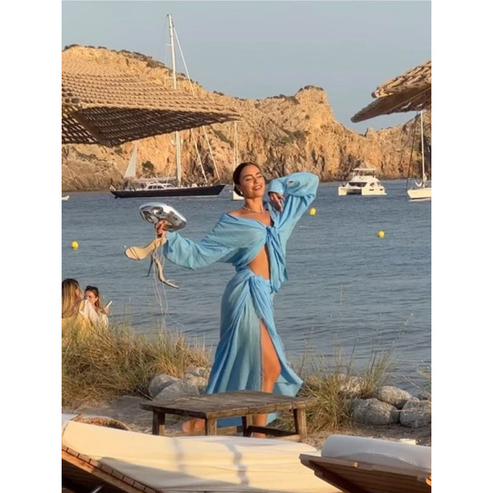 Damer elegant luftig stranddräkt Eva Jonsson-Eva Jonsson
