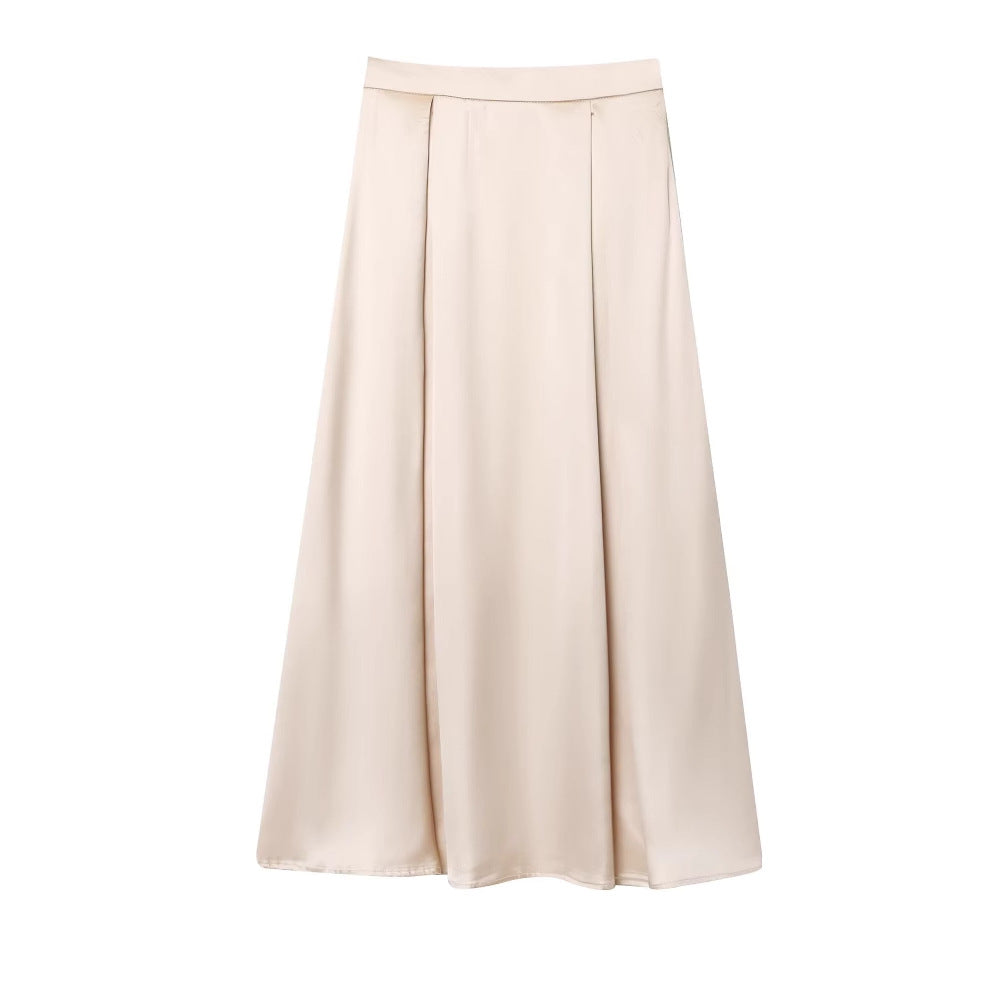 Damer elegant midikjol med plisserade detaljer Mirla-Eva Jonsson
