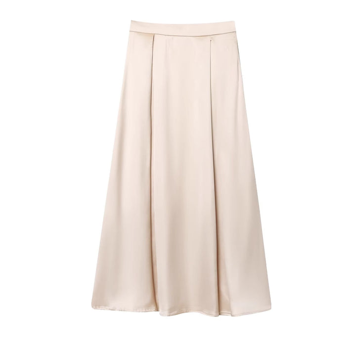 Damer elegant midikjol med plisserade detaljer Mirla-Eva Jonsson