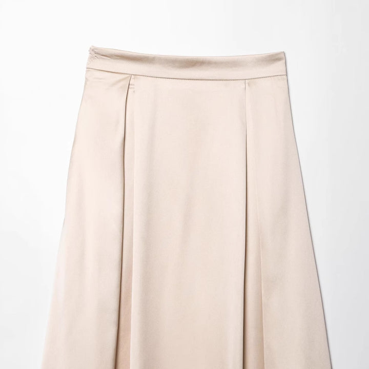 Damer elegant midikjol med plisserade detaljer Mirla-Eva Jonsson