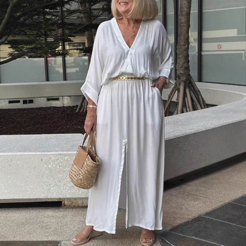Damer elegant och avslappnad maxiklänning Mirla-Eva Jonsson