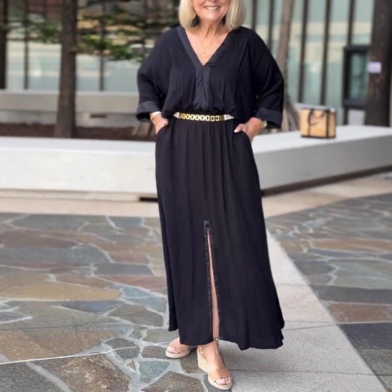 Damer elegant och avslappnad maxiklänning Mirla-Eva Jonsson