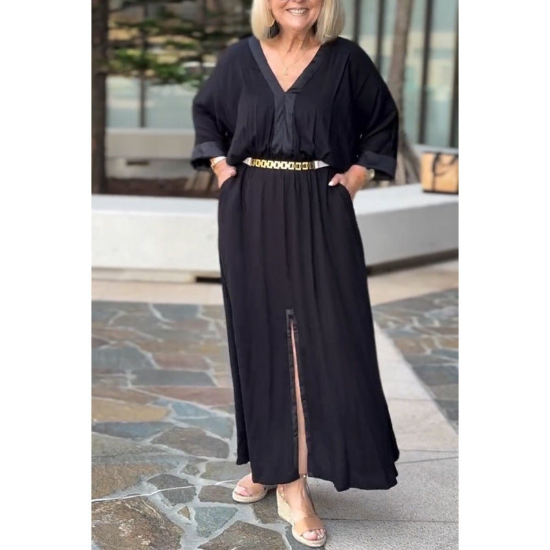 Damer elegant och avslappnad maxiklänning Mirla-Eva Jonsson