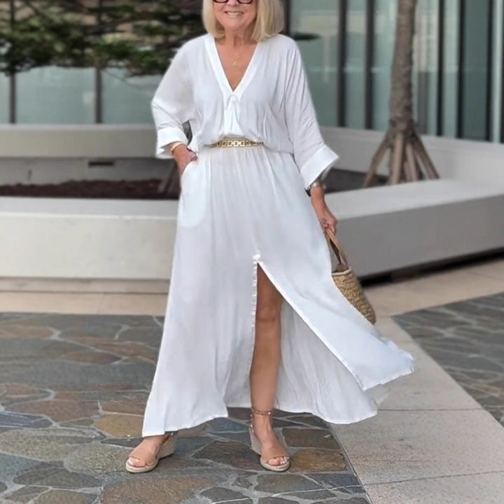 Damer elegant och avslappnad maxiklänning Mirla-Eva Jonsson