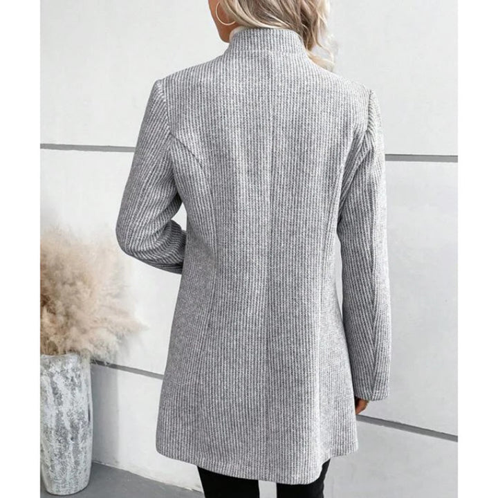 Damer elegant och bekväm blazer med strukturerad design Mirla-Eva Jonsson