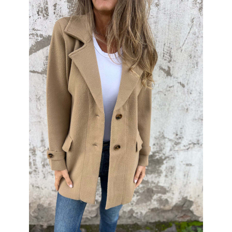 Damer elegant och bekväm blazerjacka Eva Jonsson-Eva Jonsson
