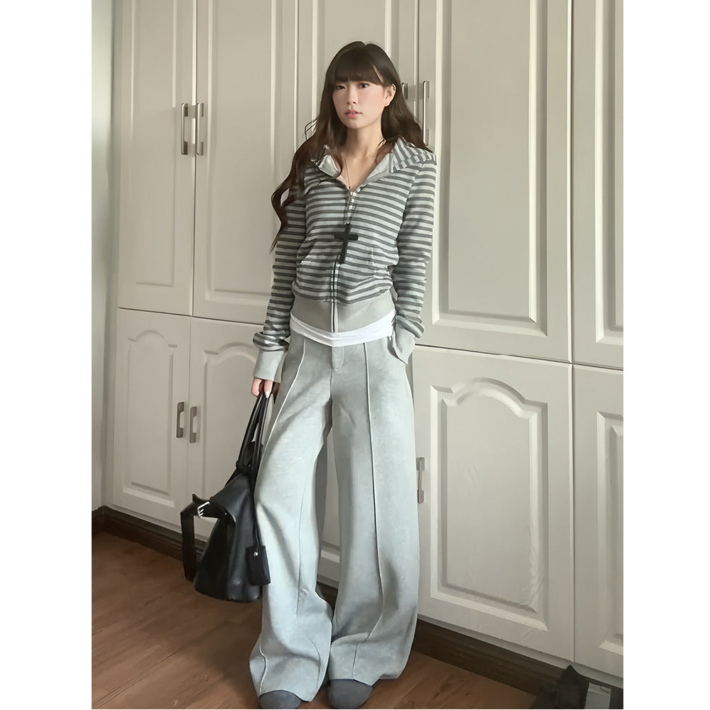 Damer elegant och bekväm cardigan med dragkedja Mirla-Eva Jonsson