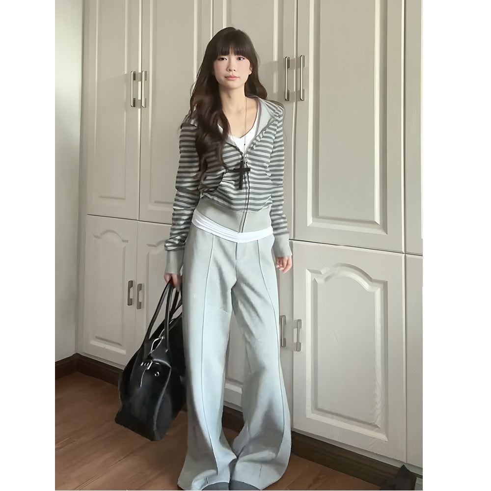 Damer elegant och bekväm cardigan med dragkedja Mirla-Eva Jonsson