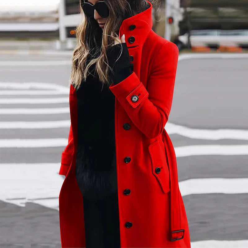 Damer elegant och bekväm trenchcoat Mirla-Eva Jonsson