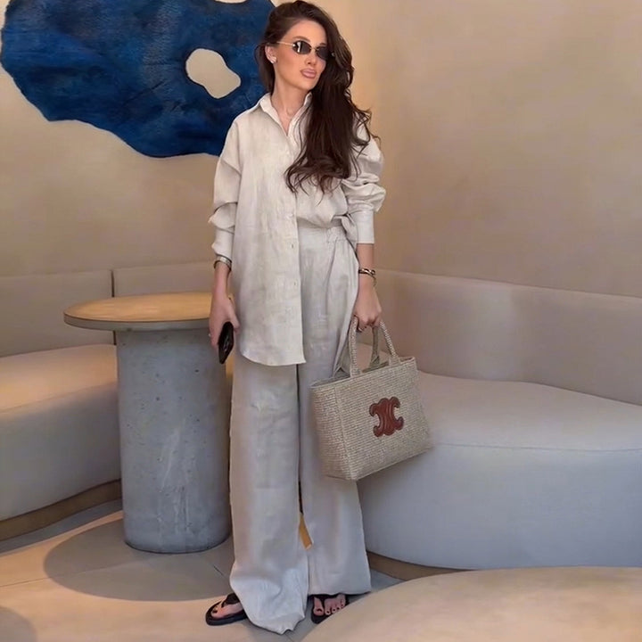 Damer elegant och bekväm tvådelad kostym Mirla-Eva Jonsson