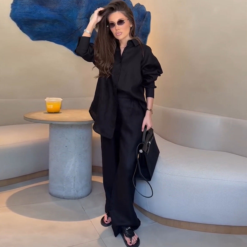 Damer elegant och bekväm tvådelad kostym Mirla-Eva Jonsson
