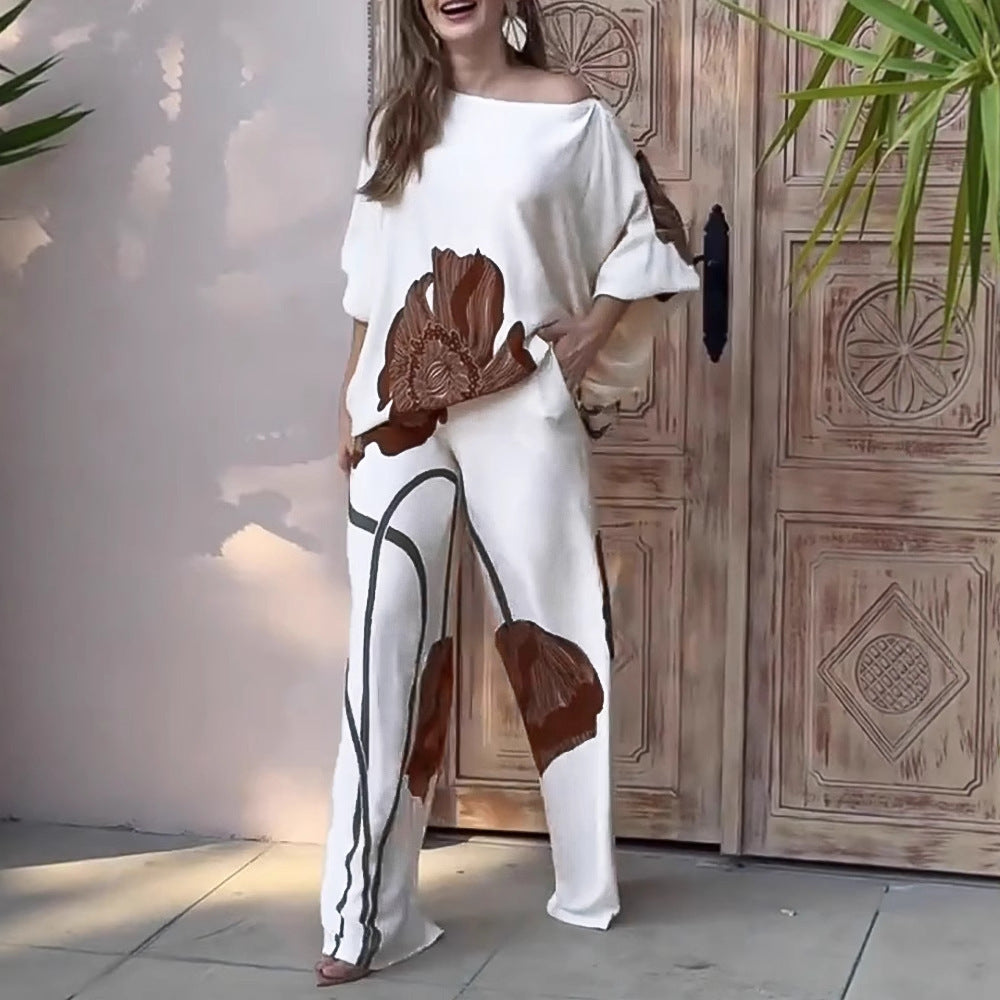 Damer elegant och bekväm tvådelad outfit Mirla-Eva Jonsson