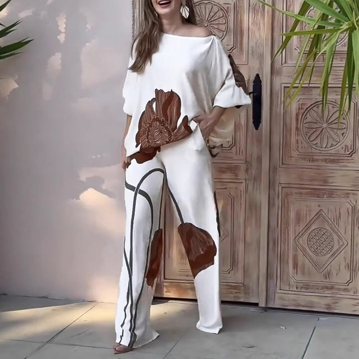 Damer elegant och bekväm tvådelad outfit Mirla-Eva Jonsson