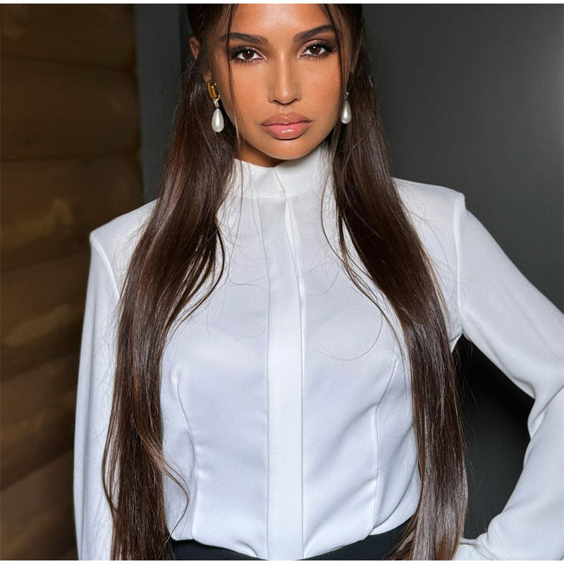 Damer elegant och flödande blus Eva Jonsson-Eva Jonsson