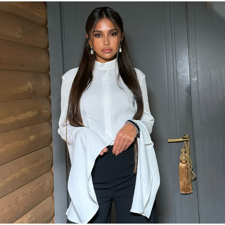 Damer elegant och flödande blus Mirla-Eva Jonsson