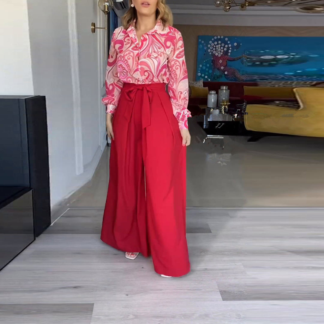 Damer elegant och luftig maxiklänning med vackert mönster Mirla-Eva Jonsson