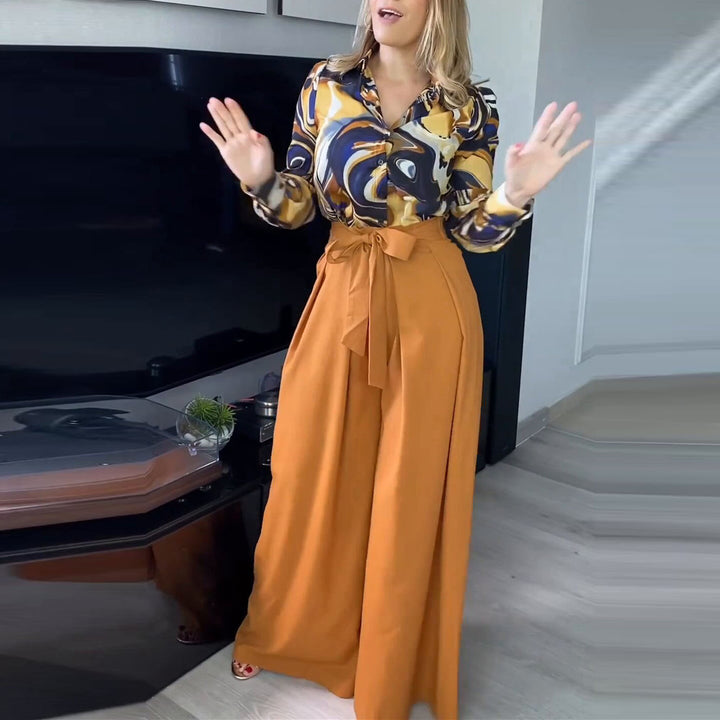 Damer elegant och luftig maxiklänning med vackert mönster Mirla-Eva Jonsson