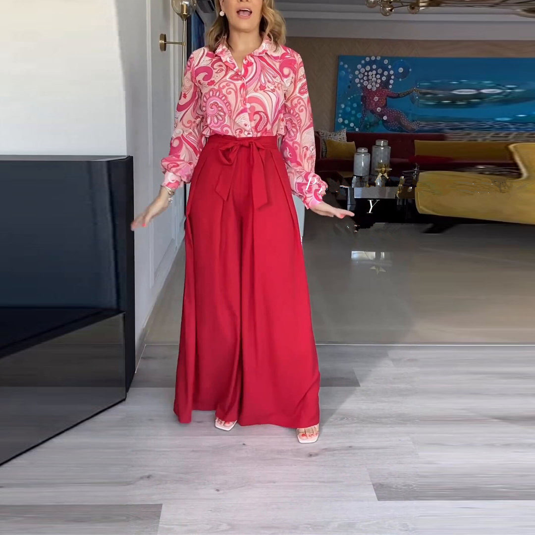 Damer elegant och luftig maxiklänning med vackert mönster Mirla-Eva Jonsson
