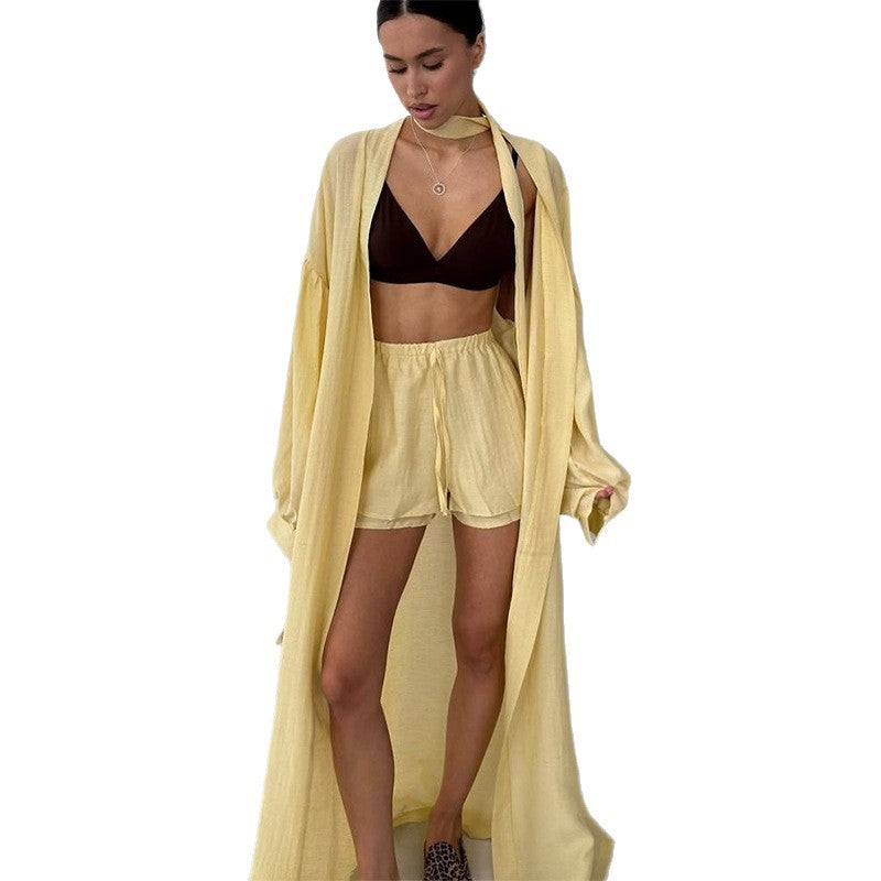 Damer elegant och luftigt Kimono-set Mirla-Eva Jonsson