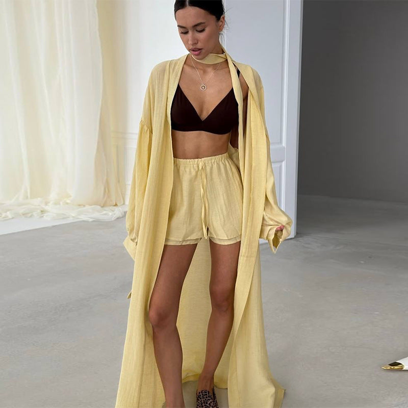 Damer elegant och luftigt Kimono-set Mirla-Eva Jonsson