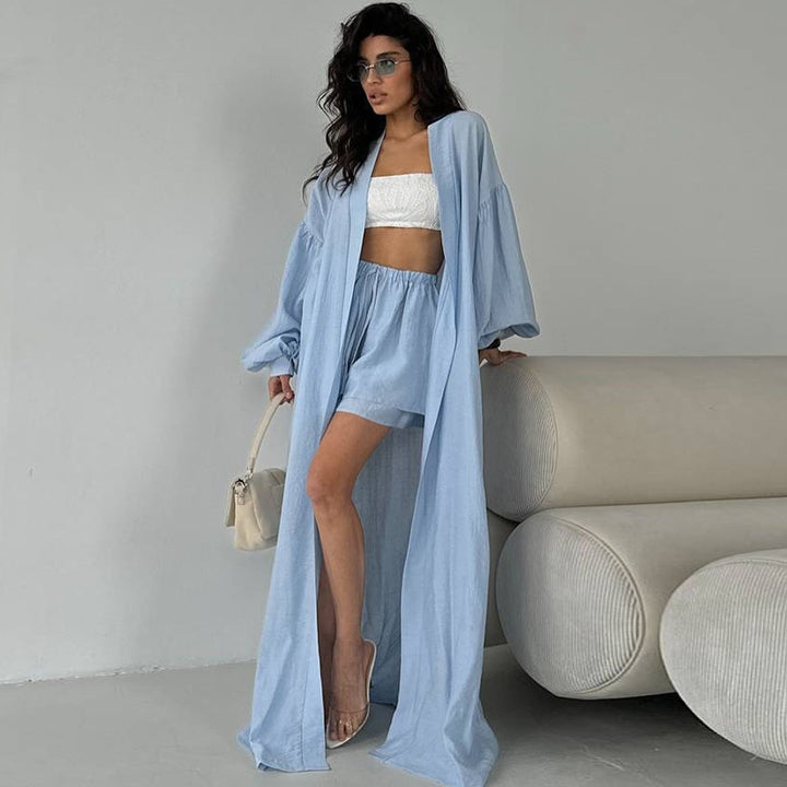 Damer elegant och luftigt Kimono-set Mirla-Eva Jonsson