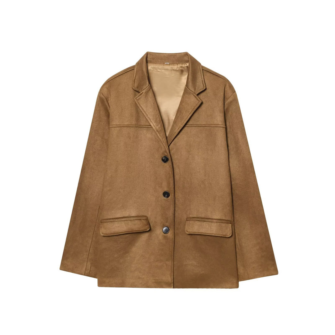 Damer elegant och moderiktig blazer med praktiska fickor Mirla-Eva Jonsson