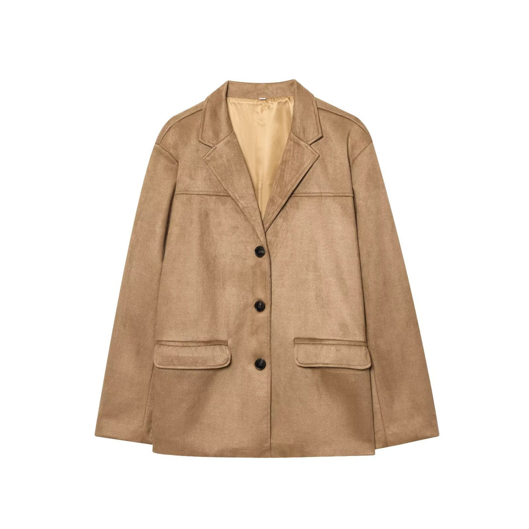 Damer elegant och moderiktig blazer med praktiska fickor Mirla-Eva Jonsson