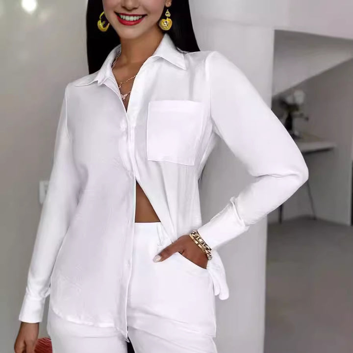 Damer elegant och stilig skjorta med modern skärning Mirla-Eva Jonsson